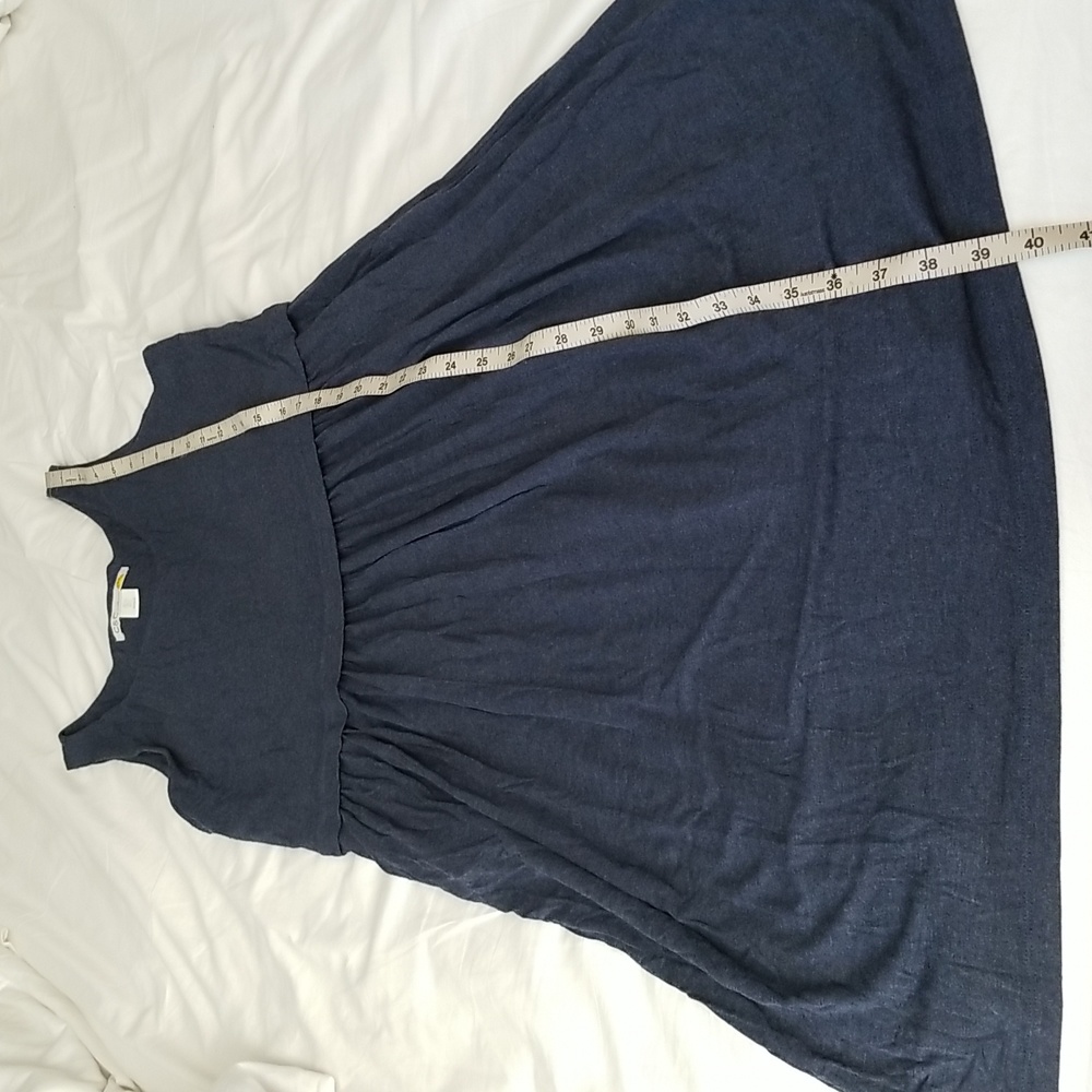 Heather Blue Dress with Pockets EUC - Picture 8 of 8